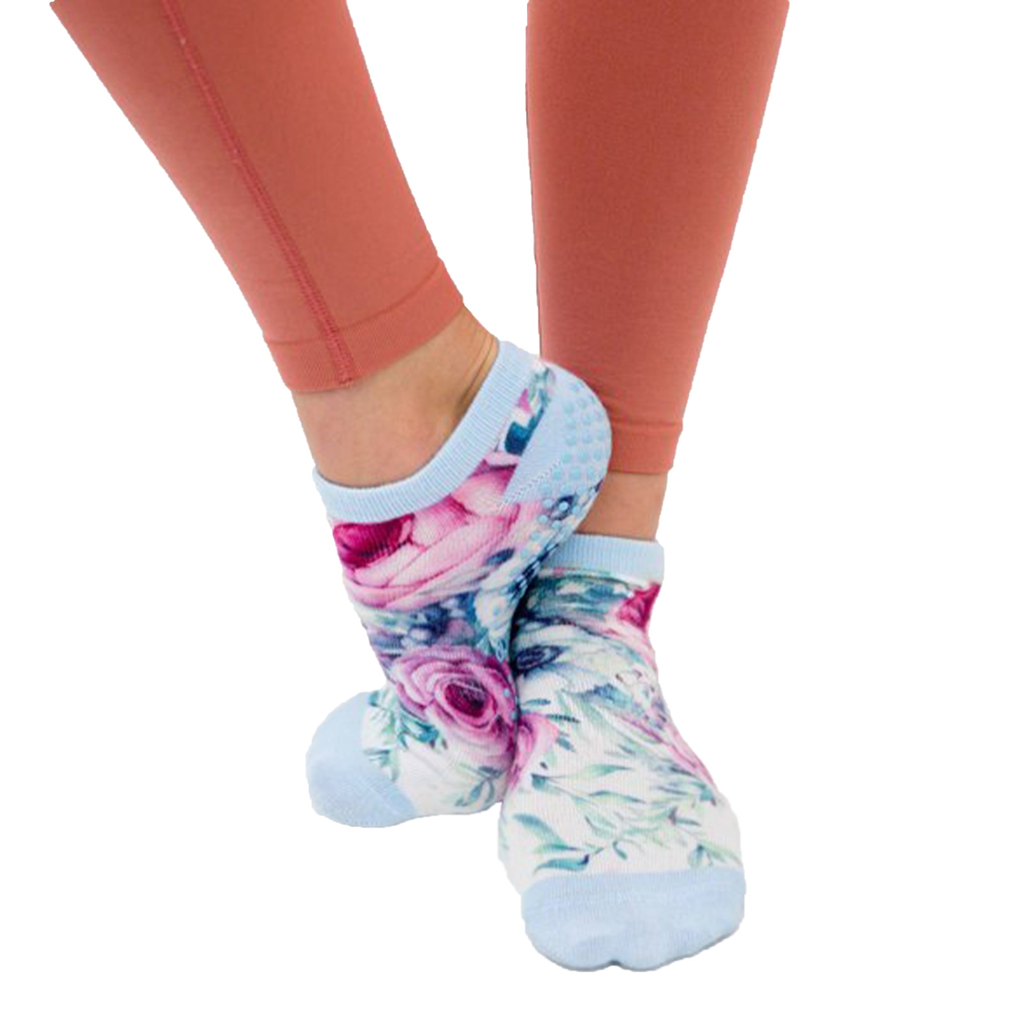 Yoga Socks for Women Non Slip Socks with Grips Barre Socks Workout Toeless Grippy  Pilates Socks