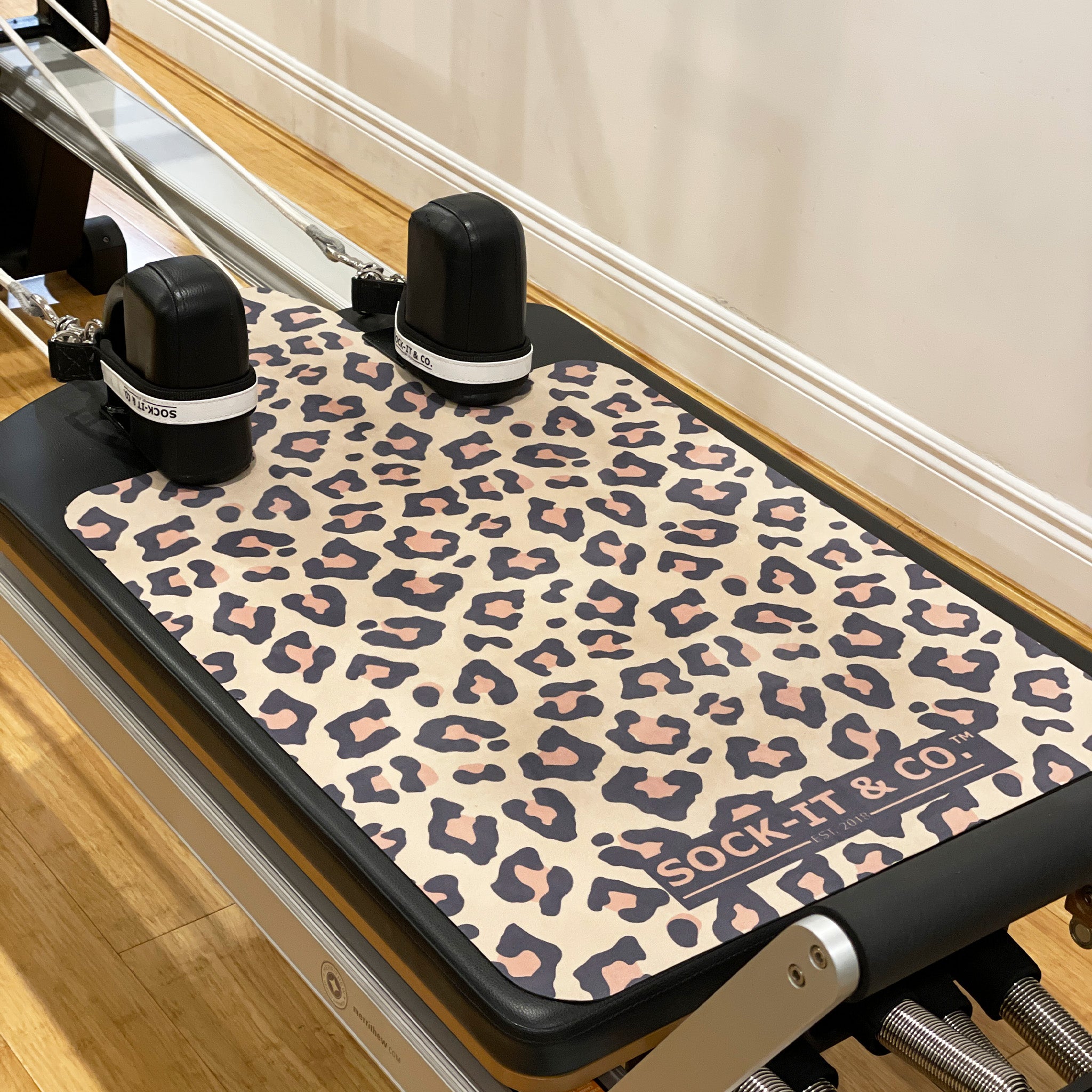 Leopard Print Reformer Pilates Mat
